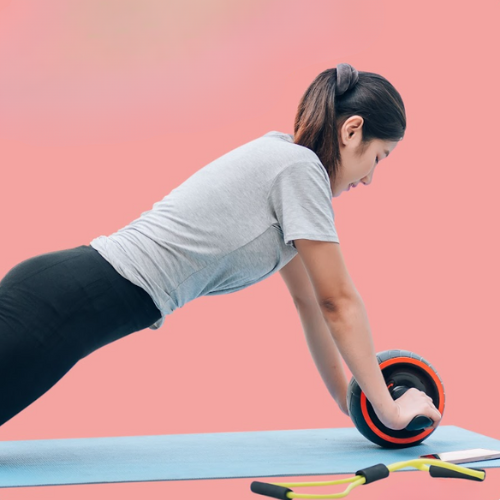 Full-Body Activation Ab Exercise Wheel