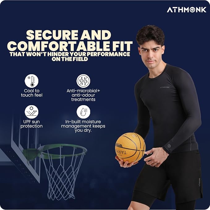 Athmonk 2in1 Hybrid Workout Shorts for Men and Women