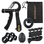 Hand Gripper Set For Strength Training (Set of 5)