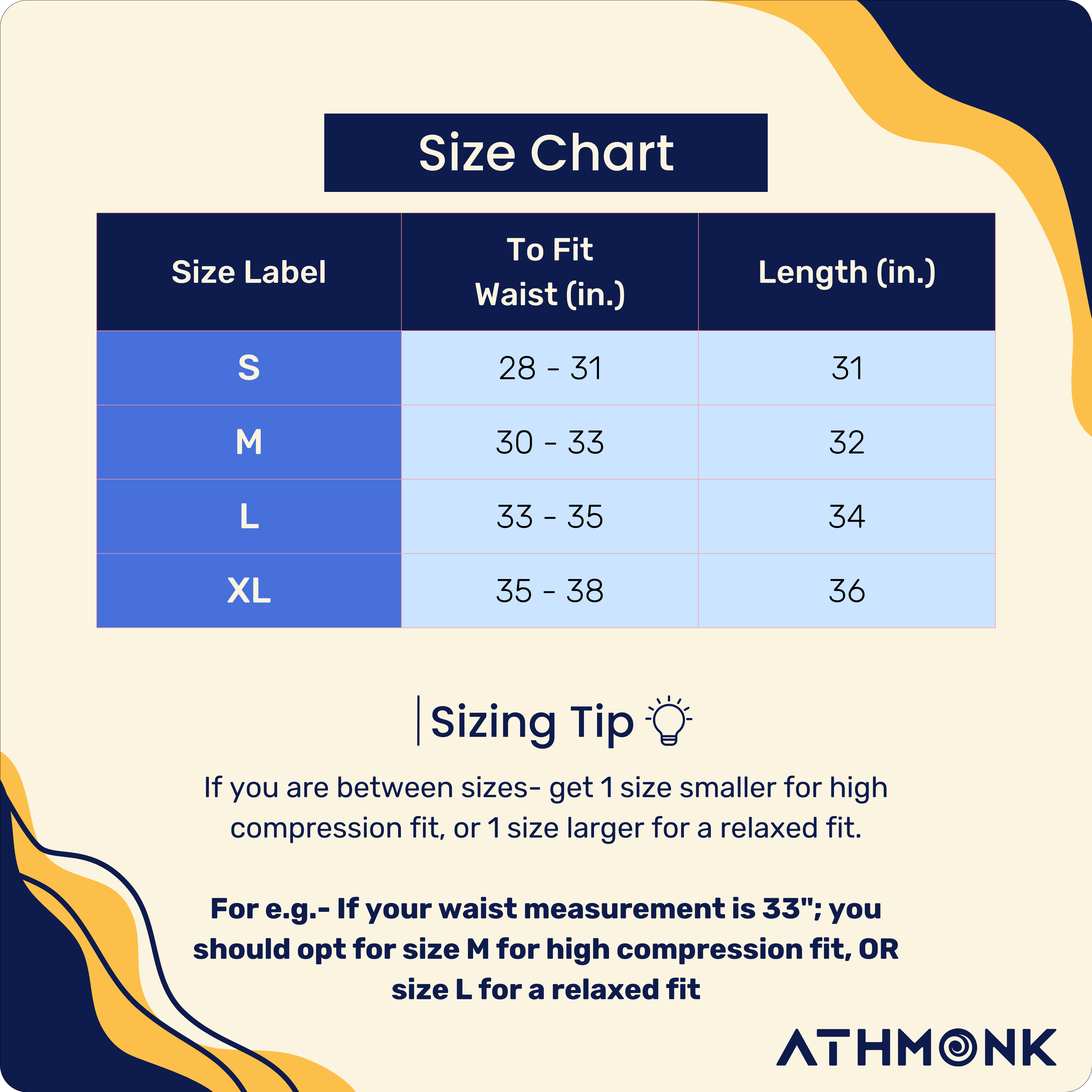 Athmonk Compression Nylon Lycra Lower Leggings Tights Yoga Pants for Men